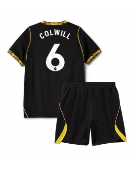 Billige Fotballdrakt Chelsea Levi Colwill #6 Replika Bortedraktsett Barn 2026-27 Kortermet (med bukser)